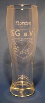 Dein Vereinsglas SG Wasser-Kollmarsreute Weizenglas